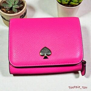 KATE SPADE - NWOT New York Kayla Small L-Zip Wallet